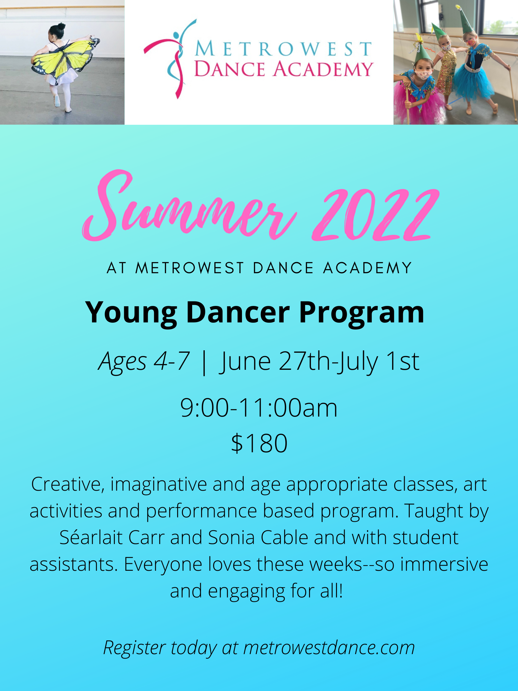 Young Dancer Program - Metrowest Dance